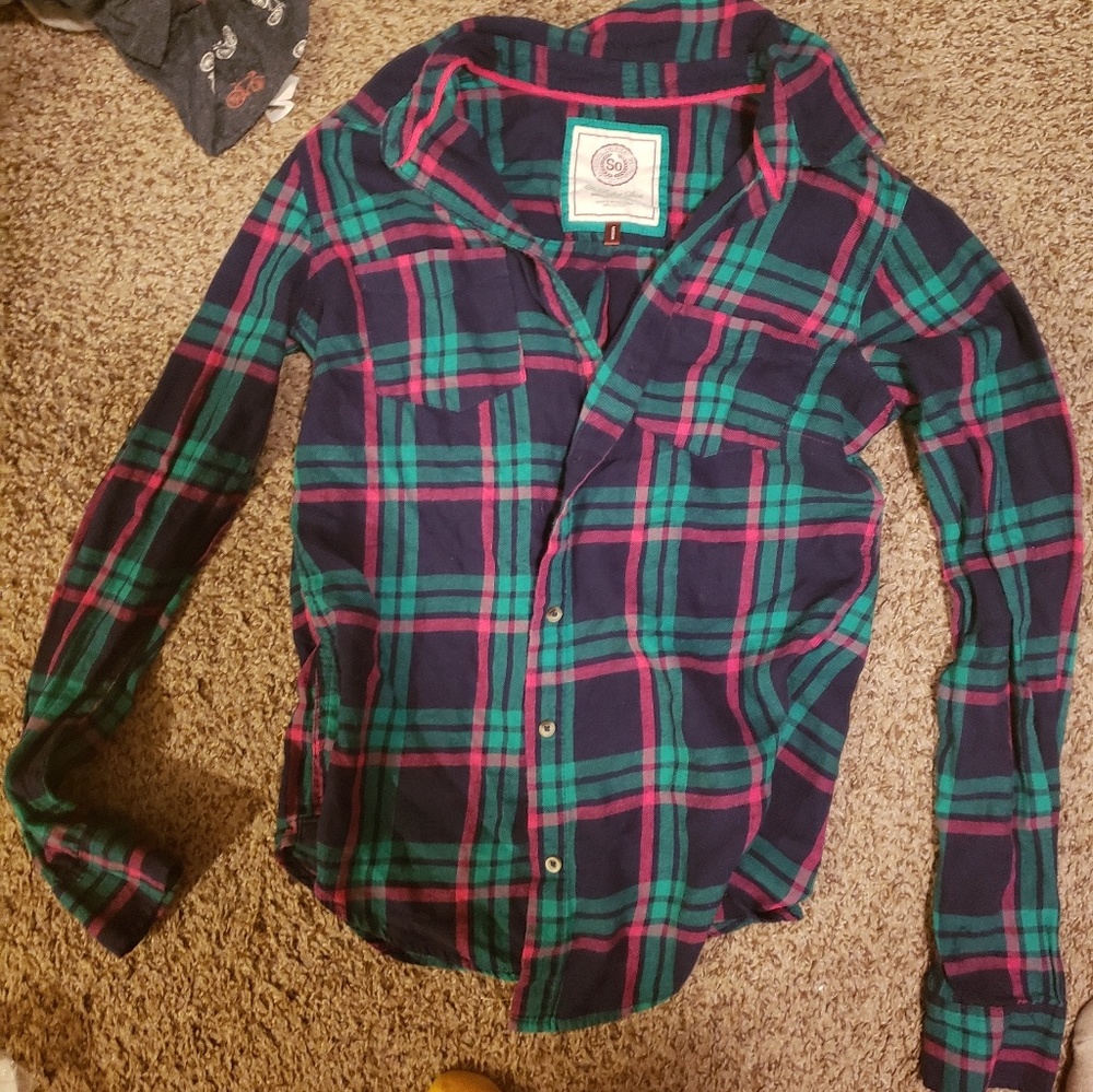 Button down flannel